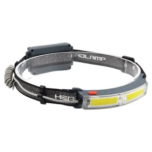 Rechargeable LED Headlamp Wide Beam Headlight Motion Sensor Head Lamp Adjustable Headband Outdoor Waterproof Camping Head Light
