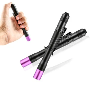 Brightenlux 395nm Black Light Alkaline Battery UV Torch Led Powerful Pen Blacklight Flashlight For Pet Urine Detection