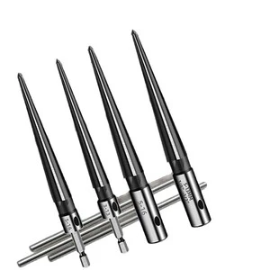 Multi-purpose hole-drilling bit wear-resistant deep-reach hex shank T-shank woodworking drill bit