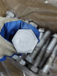 Hot Dip Galvanized HDG A307 Class B Partial Thread Hexagon Head Screws Hex Bolts Hexagon Bolts
