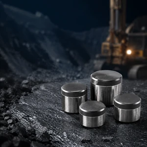PDC Cutters For Mineral Exploration Drill Bits High Impact Resistance Diamond Composite Inserts