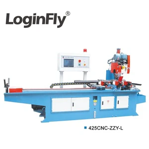 Aluminum Automatic Hydraulic Pipe Cutting Machine Product 2024 Provided Double Blade Aluminum New Aluminum Tube Necking Machine