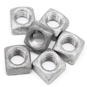 Quan Pham Automotive Grade 3/4''-10 Hot Dip Galvanized CNC Machined Square Nut High Quality OEM/ODM Service