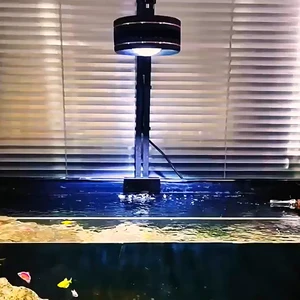 High-Output 35W Full Spectrum LED Aquarium Lights Adjustable Brightness Fish Tank Light and Color for Enhanced Coral Growth