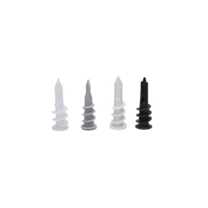 Gypsum Board Drill Tail Plastic Expansion Screw Spiral Screw Nylon Anchor Expansion Tube Rotary Cross Expansion Bolt Wall Plug