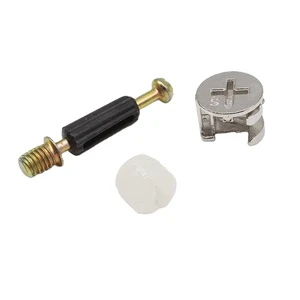 China Made Three in One Furniture Cabinet Connecting Fitting Zinc Alloy Cam Lock Nut Eccentric Wheel Bolt