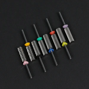 Extra Long Tapered Nail Drill Bit Manicure Tool Electric Drill Accessories 4XC Tungsten 3/32 Super Long Carbide Nail Bit