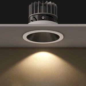 Factory Outlet Embedded All-aluminum Anti-glare COB Ceiling Light Spotlight Downlight for Indoor Lighting