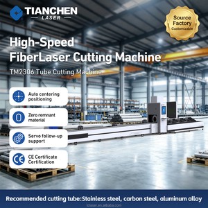 Tianchen TM2306 LASER Promotion Cut Tube CNC Tube Fiber Metal Laser Cutting Machine for Metal Steel Pipe and Profiles