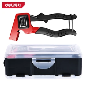 Deli DL236005T #Gecko Gun #M3-M8 Ceiling Drywall Hollow Wall Tension Expansion Screw Sleeve Red+black