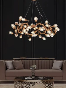 Home Decor Chandelier Modern Tree Branch Pendant Lights Fixture Living Room Lamps