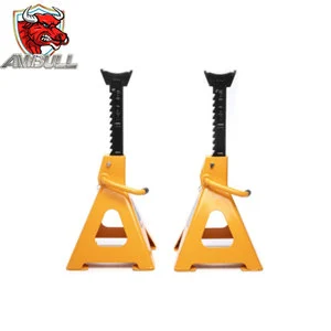Ambull Wholesale 3T Capacity Steel Jack Auto Stands Hydraulic Ratchet With Adjustable Extended Height Automotive Jack Truck SUV