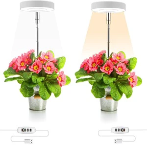 New Plant Growth Led Lamp With Dimming Timing Features Full Spectrum Sunlight for Succulent Pot Bloom Application