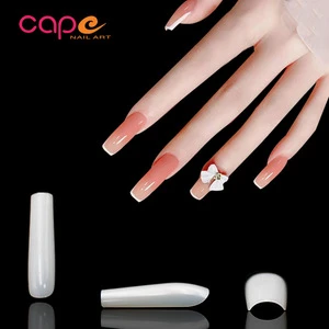 Knail High Quality New Style Longer square Size XXL 45MM Longer Model Press on Nails for Nail Salon