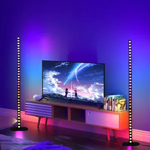 2024 New Energy Saving LED Iron Rhythm Light Smart Music Lights Sound Activated App Control New Modern Music Stand Light