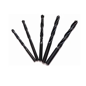 High Performance HSS6542 4341 4241 Roll Forged Twist Drill Bits for Metal Drilling DIN338 Standard Parallel Shank Zinc Plated