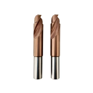 FULLOVE High Efficiency CNC Solid Carbide Step Drill Bits Carbide Drilling Tool for Metal Work