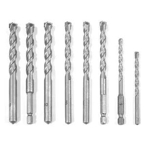 Fastest M Groove 1/4-Inch Hex Shank Maintenance Length Carbide-Tipped Drill Bit Low Noise Vibration Bright Multipurpose Drilling