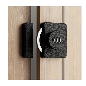 Zinc Alloy Furniture Drawer Cabinet 3 Code Digit Combination Slide Door Latch Lock