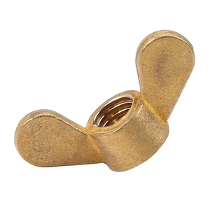 M3-M20 Brass Butterfly Wing Nuts