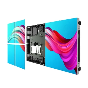 Full Color Indoor/Outdoor Splicing LED Display Module Metal Frame 8K Resolution HDR10 Seamless Video Wall Panel Screen Board