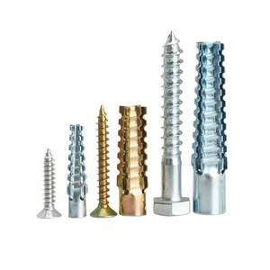Steel Serrated Special Anti-Loosening Zinc-Plated Removable Expansion Screws Drywall Integrated Set Tapping Screws