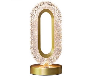 Atmospheric Decorative Desk Lamp Touch Stepless Dimming Rechargeable Bedside and Bedroom Night Light