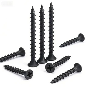 Coarse Thread Design Carbon Steel Self Tapping Screws Heavy Duty Fasteners for Wood and Sheet Metal Custom Sizes