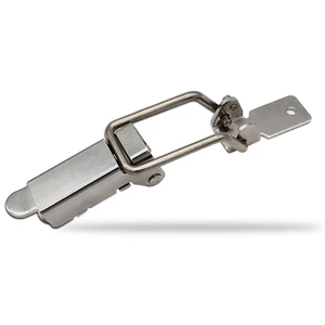Custom SS304 Spring Loaded Toggle Latch Locking Hasp Catch Buckle Clamp for Toolbox Carton Box OEM/ODM