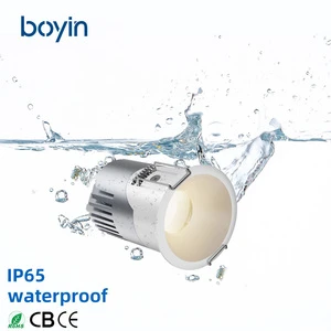 Hot Sale 35 45 55 65 75 95 120mm IP65 Trimless Design Spotlight Adjustable Recessed Led Downlights Led Ceiling Light Australia