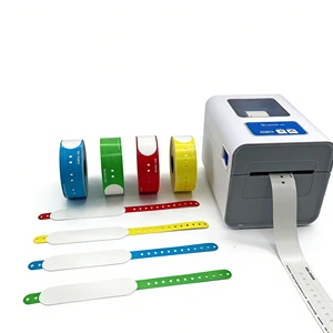 Children's Pediatric Hospital ID Wristband Zinc Alloy Thermal Printing for Hospital Patient Identification Brand
