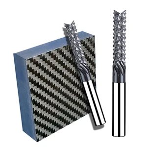 8 mm HRC60 10 Flutes Metal Carbide End Mill Cutter CNC End Milling Cutters Carbide Cut Bit Cutter Customized Cutting Tool