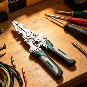 Elite Series Heavy Duty Electrician Pliers for High Volume Wire Stripping Tasks Industrial Accurate Crimping Tool Set