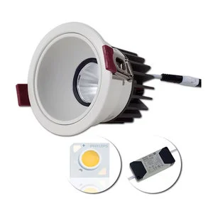ERDU Anti-Glare Cob Spot Light Adjustable LED Wall Washer Spotlight with Aluminum Housing 7W Power IP44 Rating