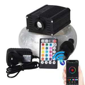 16W RGBW Led Fiber Optic Light Starlight Ceiling Kit