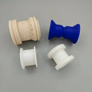 Custom Nylon Bushing Sleeve & Bearing - PA6/PA66/MC Cast, 1-4 Inch, Black/White, Split/Tapered, CNC Machined Parts