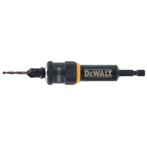 For Flip Drive System Drill Bit Countersink 1/4 in Hex Shank Bright (Uncoated) Steel Application 3-Year Warranty