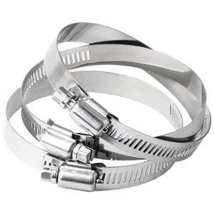 Stainless Steel 304 Worm Drive Hose Clamp Fuel Water Pipe Tube Clips Bolts Clamps Product Category