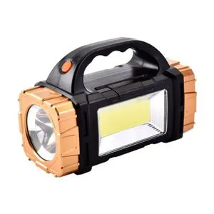 WOSEN 10W Solar LED Searchlight 10000 Lumens Waterproof Fishing Lantern USB Power Bank Rechargeable Flashlight 6V Dimmable IP65