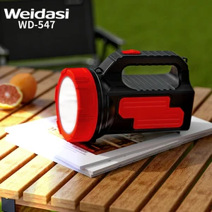 Outdoor Rechargeable Handheld Search Light Led Portable Outdoor Searchlight for Sale
