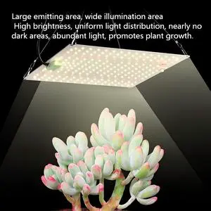 LED Grow Light Plant Growth Lamp 65W-150W Dimmable Full-Spectrum High Output Bloom Support Aluminum Supplemental Lighting