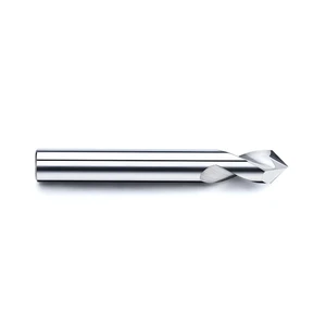 High-Precision Universal 2Flute Carbide CNC Centering Drill ISO Standard for Metal Drilling and Positioning