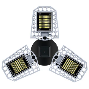 E27 Foldable LED Plant Grow Light, IP66 Waterproof 100-277V, 216-297 Chips For Greenhouse, Indoor Cultivation