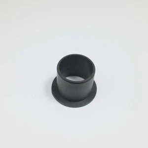 Graphite Filled PEEK Flanged Sleeve Bushing for Low Friction Applications
