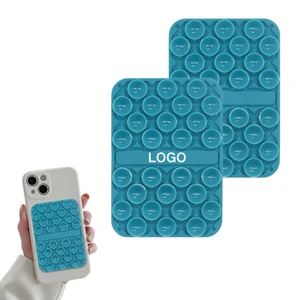 Silicone Double-Sided Suction Cup Phone Case Detachable Mount Holder With Higher Suction Power Hands-Free Phone Accessories