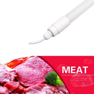 Hot Sales 9W 18W 22W 2 ft 3 ft 4 ft 5 ft T8 G13 2200K White pink Beam Color IP65 Waterproof LED Tubes for Refrigerator of Meat
