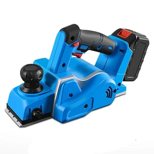 New Portable Industrial 21V Electric Wood Planer Multifunctional Mini Portable Hand Household Woodworking Lithium Table Planing