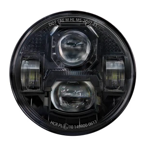 For Harley FXCW FXS FXSB VRSCD 2000 Later Emark LED Headlight 5.75