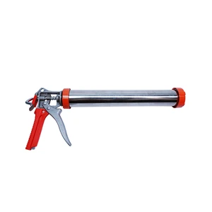 MH Industrial OEM Caulk Gun No Drip Aluminum Alloy 360 Degree Rotation Heavy Duty Manual 15 Inch Construction Tool Smooth