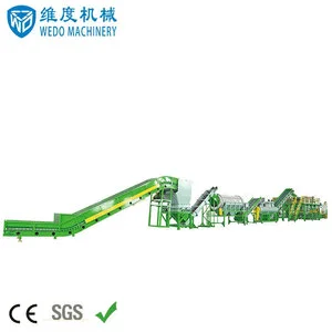 Mini to Cotton PE Price Bale Line Yarn Polyester Staple Fiber Making Machinery Crusher PET Plastic Bottle Recycling Machine